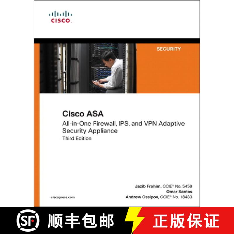 【3-4周达】Cisco Asa: All-In-One Next-Generation Firewall, Ips, and VPN Services [9781587143076]