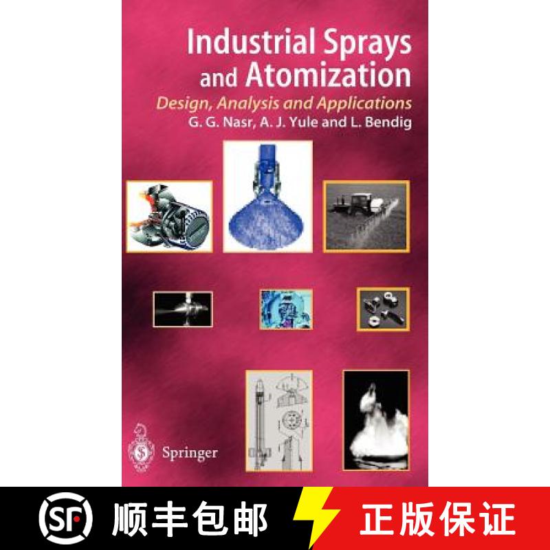 【3-4周达】Industrial Sprays and Atomization : Design, Analysis and Applications [9781852334604]