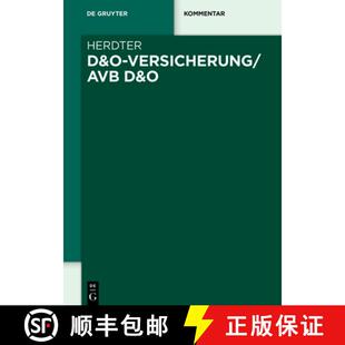 【3-4周达】精装 D&O–Versicherung/AVB D&O [9783110675474]