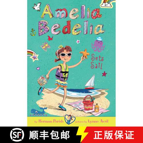 【3-4周达】精装 Amelia Bedelia Sets Sail: #7 [9781098251086]