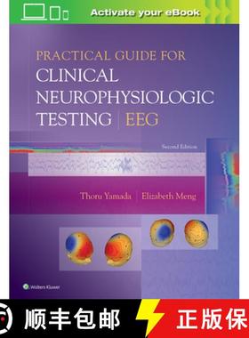 【3-4周达】Practical Guide for Clinical Neurophysiologic Testing: EEG:  (2nd edition) [9781496383020]