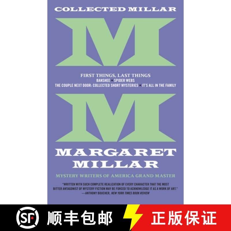 【3-4周达】Collected Millar: First Things, Last Things: Banshee; Spider Webs; It's All in the Family;... [9781681990323]