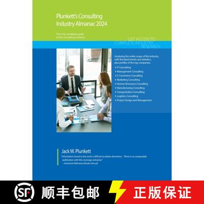 【3-4周达】Plunkett`s Consulting Industry Almanac 2024 – Consulting Industry Market Research, Statis... [9781647880408]