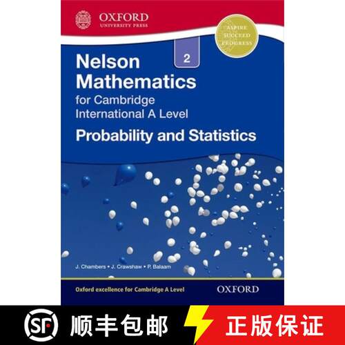 Nelson Probability and Statistics 2 for Cambridge International a Level [9781408515631]