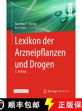 【3-4周达】Lexikon der Arzneipflanzen und Drogen (3. Auflage 2023) (3. Auflage 2023) [9783662647998]
