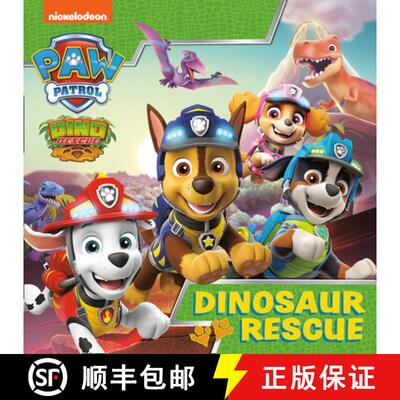 【3-4周达】Paw Patrol Picture Book – Dinosaur Rescue [9780755502660]