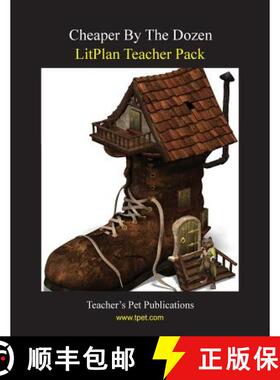 预订 Litplan Teacher Pack: Cheaper by the Dozen [9781602491434]