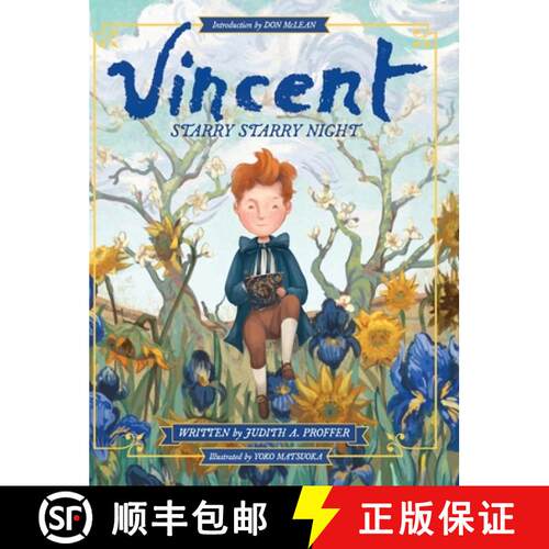 【3-4周达】精装 Vincent: Starry Starry Night [9781735384450]