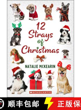 【3-4周达】12 Strays of Christmas: A Wish Novel [9781546159445]