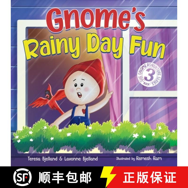【3-4周达】Gnome's Rainy Day Fun: A Nordic Story Book About Imagination and Play for Boys and Girls A... [9781961285088]