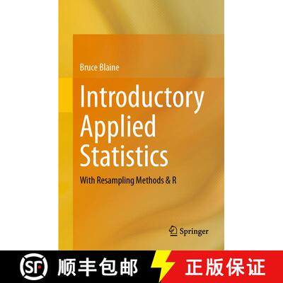 【3-4周达】Introductory Applied Statistics : With Resampling Methods & R [9783031277405]