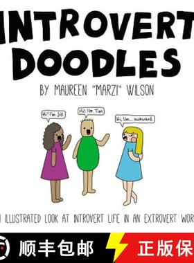 【3-4周达】Introvert Doodles : An Illustrated Look at Introvert Life in an Extrovert World [9781507200018]