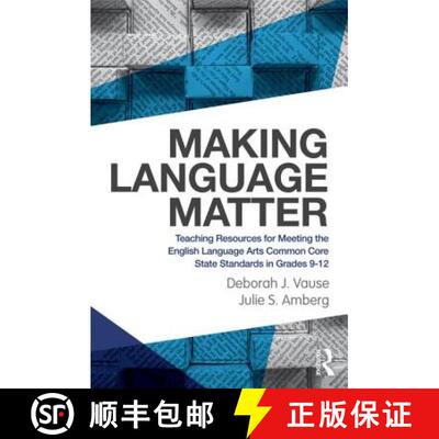 【3-4周达】Making Language Matter: Teaching Resources for Meeting the English Language Arts Common Co... [9780415528009]
