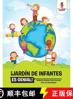 预订 ¡Jardín De Infantes Es Genial! : Jardín De Infantes Para Colorear Libro De Actividades [9780228212775]