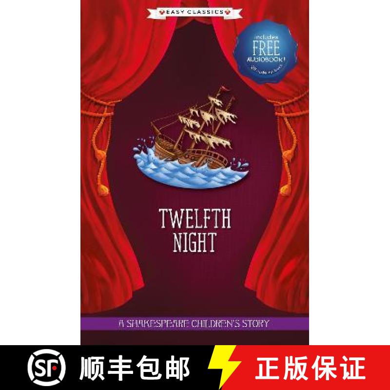 【2-3周达】Twelfth Night (Easy Classics) [9781782269243]