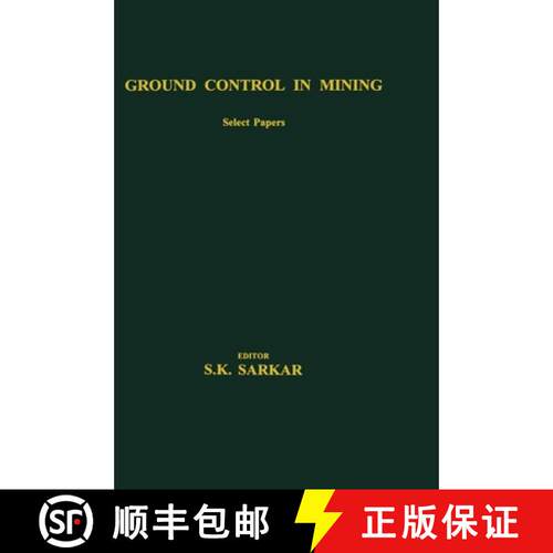 【3-4周达】精装 Ground Control in Mining: Select Papers [9789054107460]