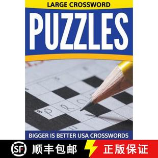 USA 9781681278674 Large Bigger Puzzles 4周达 Crossword Crosswords Better