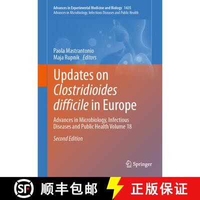 【3-4周达】精装 Updates on Clostridioides difficile in Europe: Advances in Microbiology, Infectious D... [9783031421075]