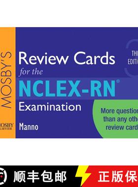 【3-4周达】Mosby's Review Cards for the NCLEX-RN (R) Examination [9780323057424]