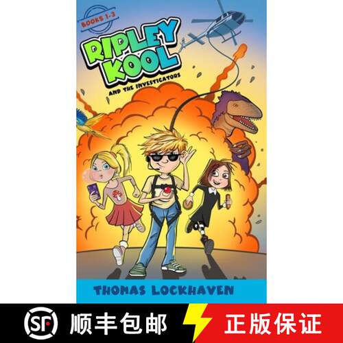 【3-4周达】精装 Ripley Kool and the Investigators: A Bundle of 3 Chapter Books for Kids Ages 8-12 [9781639111596]