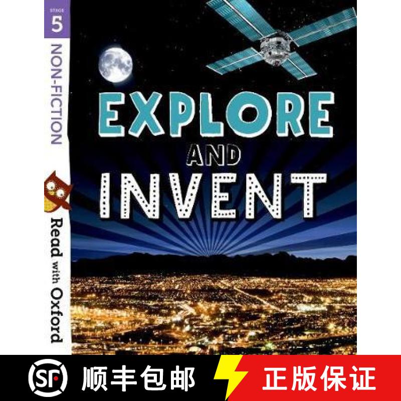 【2-3周达】Read with Oxford: Stage 5: Non-fiction: Explore and Invent [9780192769718]