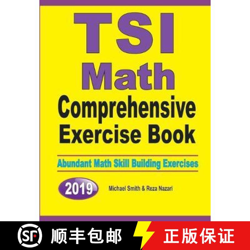 【3-4周达】TSI Math Comprehensive Exercise Book : Abundant Math Skill Building Exercises [9781646126668]