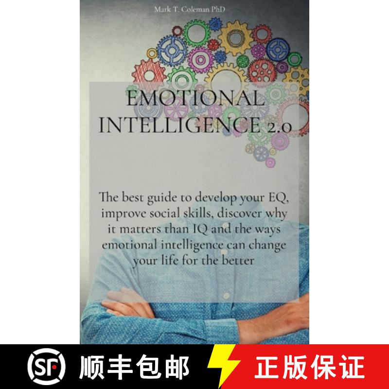 【2-3周达】Emotional Intelligence 2.0: The best guide to develop your EQ, improve social skills, disc... [9781914456008]