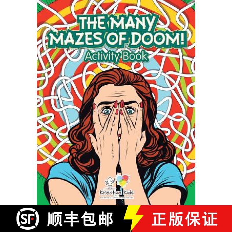 【2-3周达】The Many Mazes of Doom! Activity Book [9781683770657]