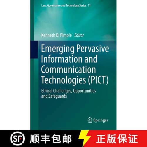 【3-4周达】精装 Emerging Pervasive Information and Communication Technologies (PICT): Ethical Challen... [9789400768321]