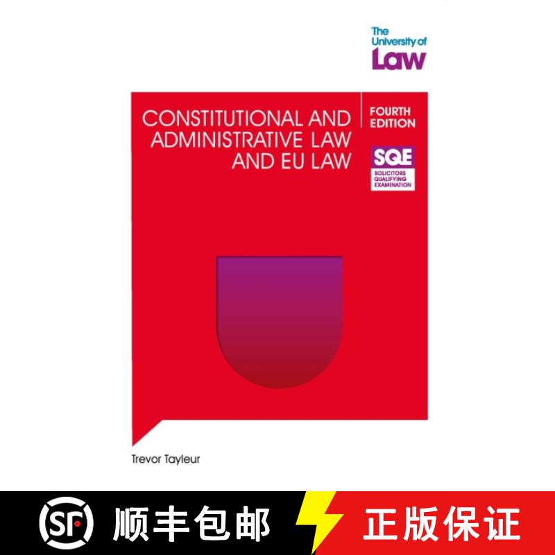 【2-3周达】SQE - Constitutional and Administrative Law and EU Law 4e [9781805021230]