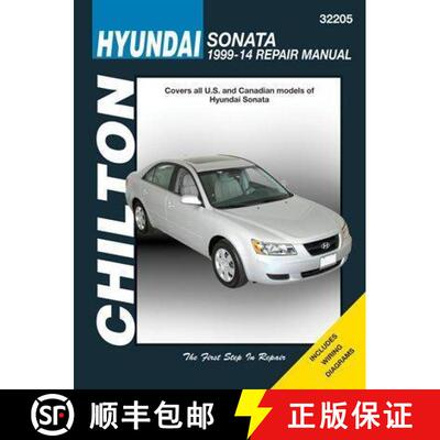 【3-4周达】Hyundai Sonata (Chilton) Automotive Repair Manual [9781620920886]
