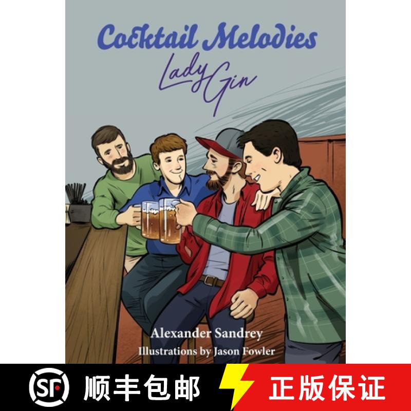【3-4周达】Cocktail Melodies, Lady Gin [9781614939221]