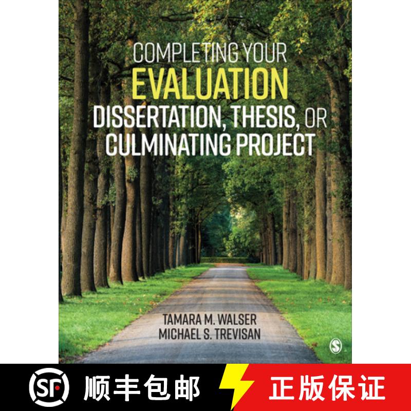 【3-4周达】Completing Your Evaluation Dissertation, Thesis, or Culminating Project (1) [9781544300009]