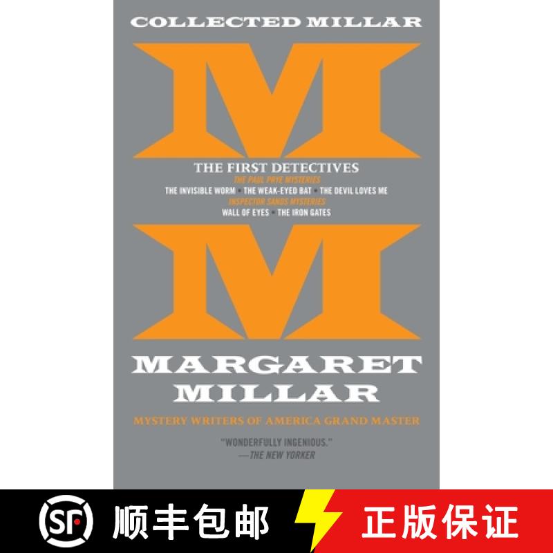 【3-4周达】Collected Millar: The First Detectives: The Invisible Worm; The Weak-Eyed Bat; The Devil L... [9781681990316]