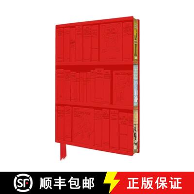 【3-4周达】Bodleian Libraries: Bookshelves Artisan Art Notebook (Flame Tree Journals) [9781804172940]