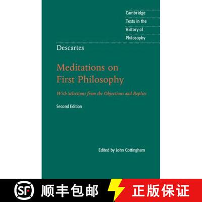 预订 Descartes: Meditations on First Philosophy: With Selections from the Objections and Replies - De... [9781107059207]