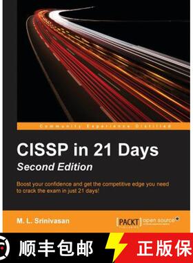 预订 CISSP in 21 Days - Second Edition [9781785884498]