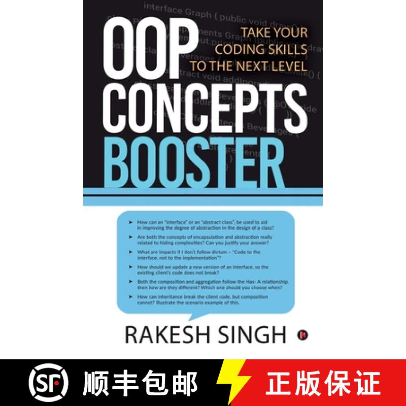 【2-3周达】OOP Concepts Booster: Take Your Coding Skills to the Next Level [9781647336806]