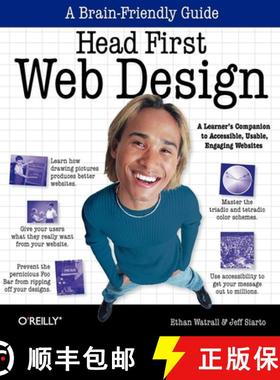 【3-4周达】Head First Web Design: A Learner's Companion to Accessible, Usable, Engaging Websites [9780596520304]