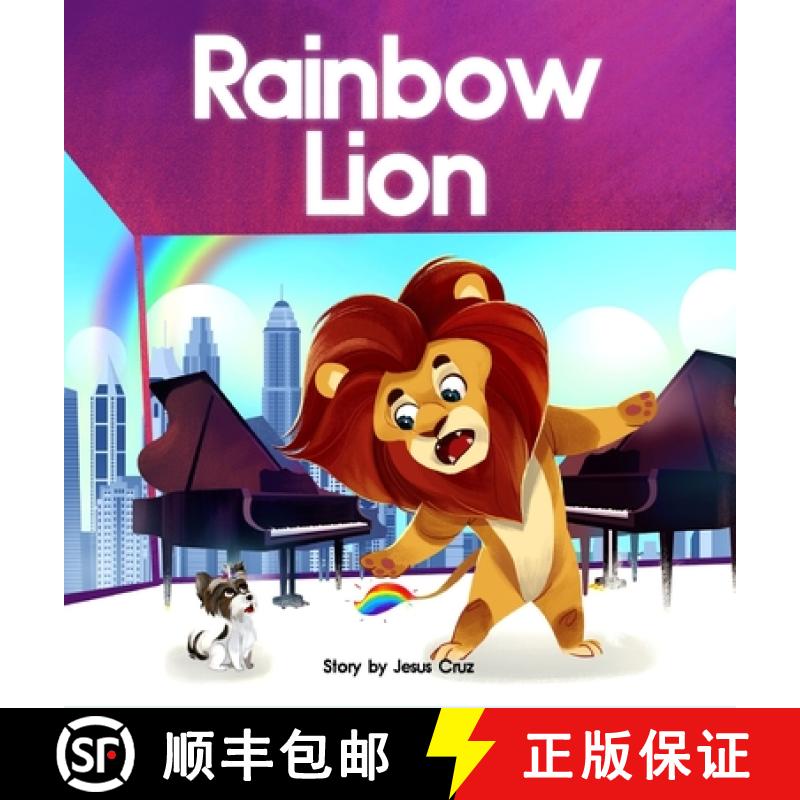 【3-4周达】Rainbow Lion [9789693192100]