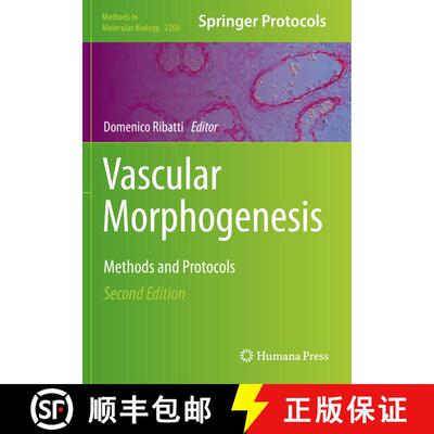 【3-4周达】Vascular Morphogenesis : Methods and Protocols (Second Edition 2021) [9781071609187]