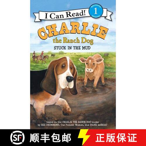 【3-4周达】精装 Charlie the Ranch Dog: Stuck in the Mud [9780062347756]