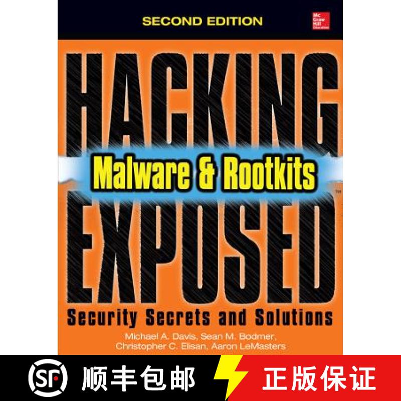 预订 Hacking Exposed Malware & Rootkits: Security Secrets and Solutions, Second Edition [9780071823074]