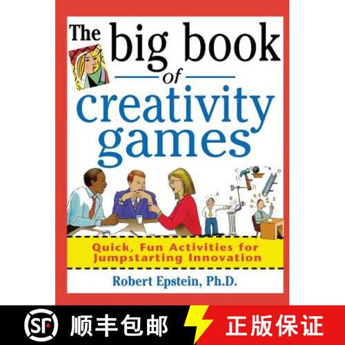 【3-4周达】The Big Book of Creativity Games: Quick, Fun Acitivities for Jumpstarting Innovation [9780071361767]