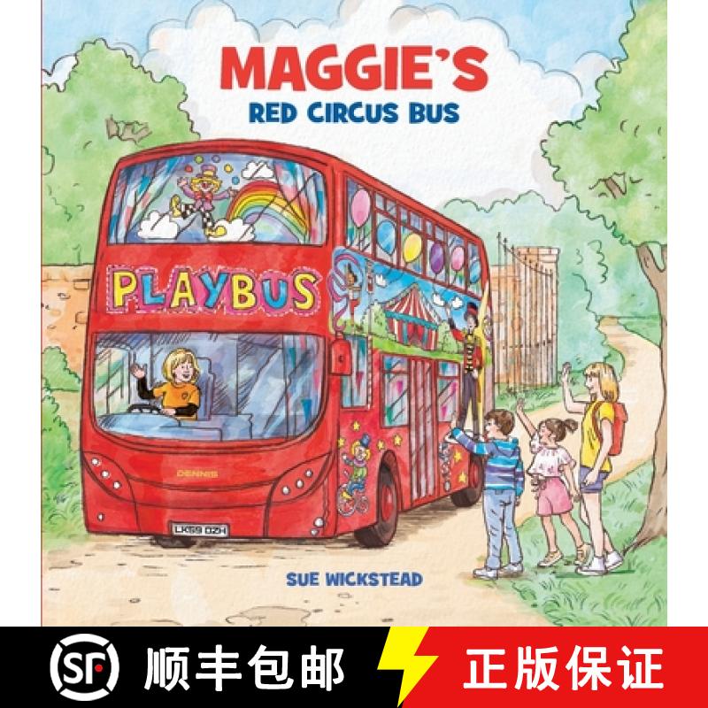【2-3周达】Maggie's Red Circus Bus [9781916392366]
