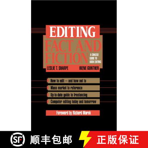 【3-4周达】Editing Fact and Fiction: A Concise Guide to Book Editing [9780521456937]