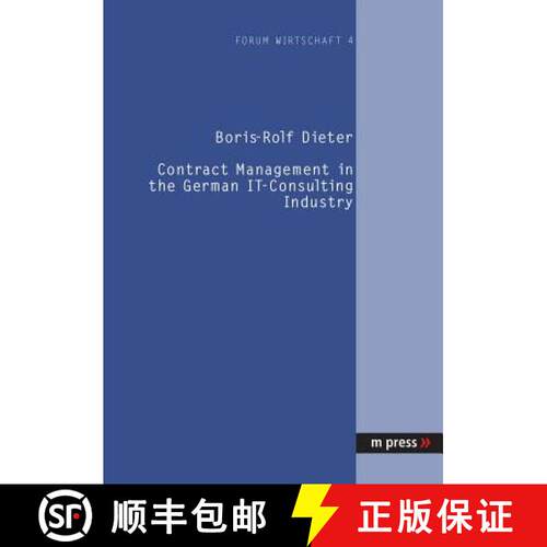 【2-3周达】Contract Management in the German IT-Consulting Industry [9783899755350]