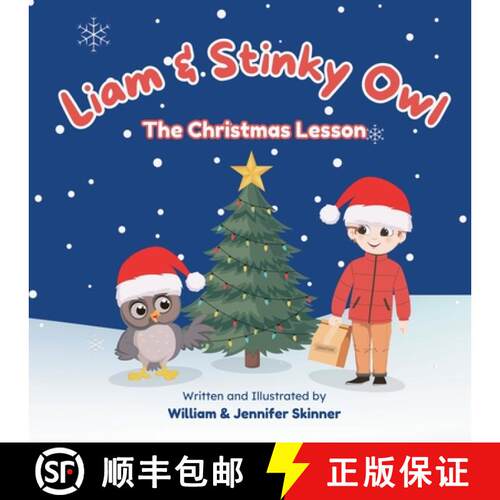 【3-4周达】Liam & Stinky Owl: The Christmas Lesson [9781069136121]