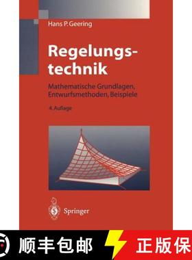 【3-4周达】Regelungstechnik : Mathematische Grundlagen, Entwurfsmethoden, Beispiele (4. Auflage 1996)... [9783540610793]