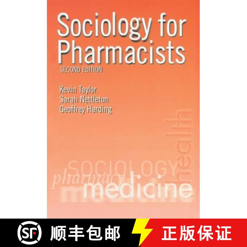 【3-4周达】Sociology for Pharmacists : An Introduction [9780415274883]